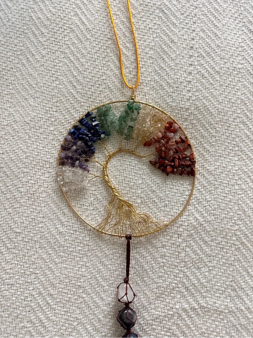 7 Chakra Tree of Life Wall Hanger